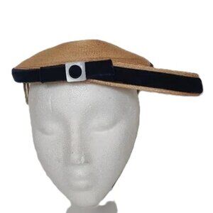 Vintage Fascinator Hat Replica de Parisienne Italian Kentucky Derby Party Event